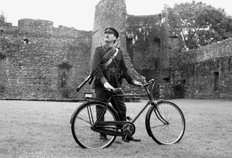 Dave Swift of Claiomh Group taking part at the Athenry Walled Town's Day, Co. Galway as a 1916 fitter as part of the National Heritage Week.
 | Photo: Hany Marzouk