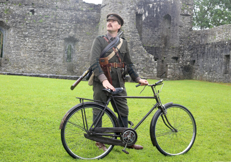 Dave Swift of 'Claiomh Group' taking part at the Athenry Walled Town's Day, Co. Galway as a 1916 fitter as part of the National Heritage Week.
 | Photo: Hany Marzouk