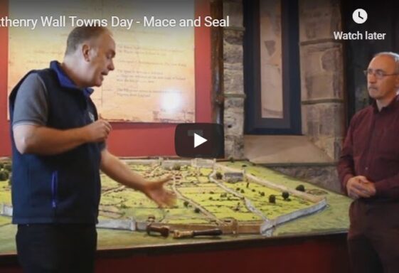 Athenry Wall Towns Day - Mace and Seal