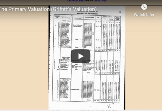 The Primary Valuation (Griffith's Valuation)