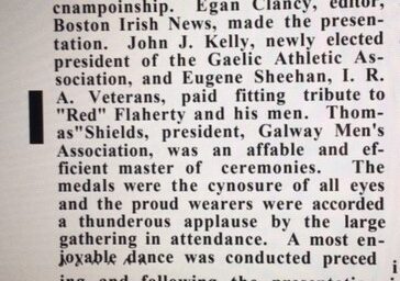 Galway Hurling Club of Boston