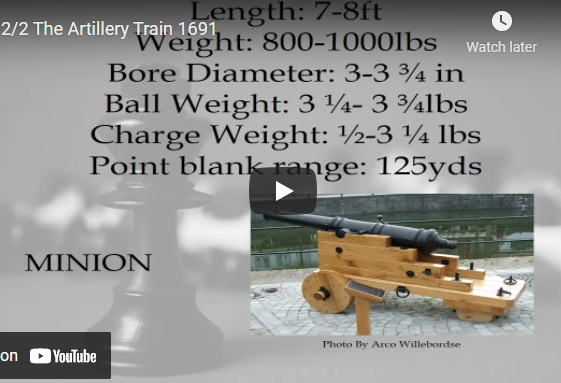 The Artillery Train 1691