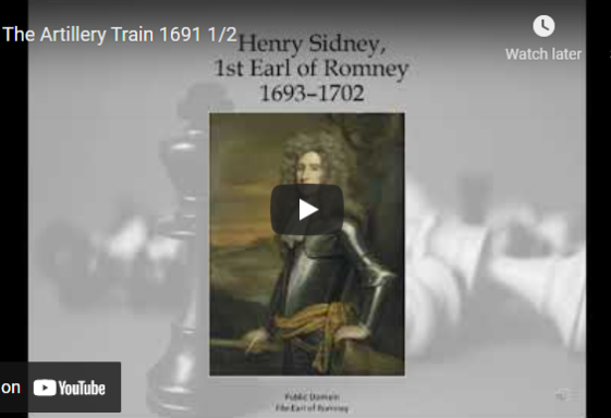 The Artillery Train 1691