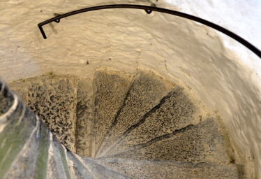 Stairwell of a castle