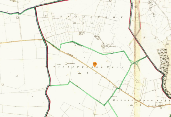 Ballintubber West, Baile an Tobair Thiar, town of the well