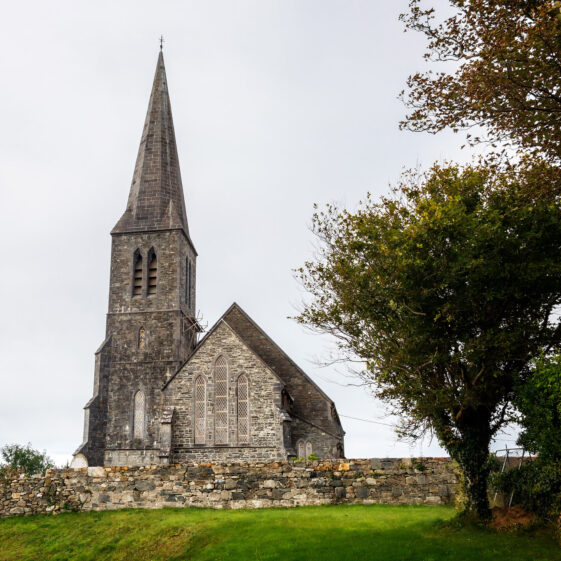 Christ Church. Church of Ireland, Clifden.
Lat / Long: 53° 29' 20.2848'' N, 10° 1' 27.9876'' W.
What3Words: ///lookout.lodge.organ.
Eircode: H71 VY80 | Roger Harrison