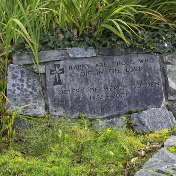 Entrance to the Sisters of Mercy nun's cemetery next to St. Joseph's Church, Clifden.
Lat / Long: 53° 29' 23.622'' N, 10° 1' 10.8372'' W.
What3Words: ///toast.segments.tenses
 | Roger Harrison