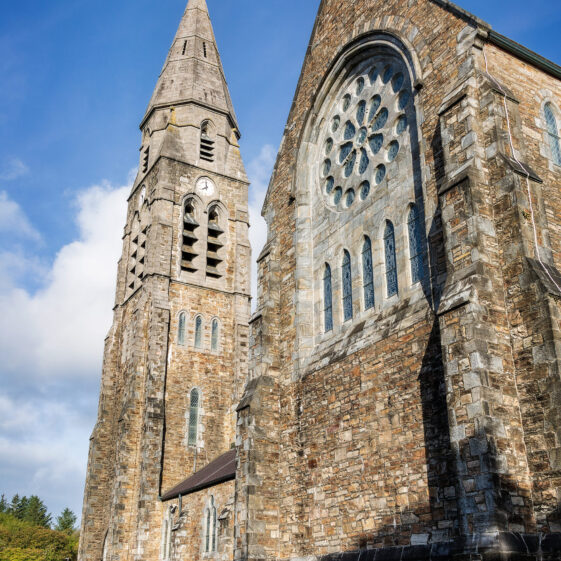 St. Joseph's R.C. church, Clifden.
Lat / Long: 53° 29' 22.56'' N, 10° 1' 9.48'' W
What3Words: ///rooster.office.inch.
Eircode: H71 NT26
 | Roger Harrison
