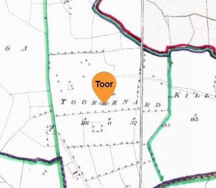 Tooreenard, An Tuairin Ard, high little bleach or green field