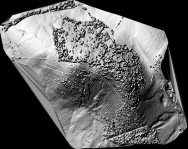 Knockma LiDAR: Hillshade x5 elevation | Paul Naessens