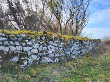 Ballybaun Cashel NW Facing Wall | Claire Loader