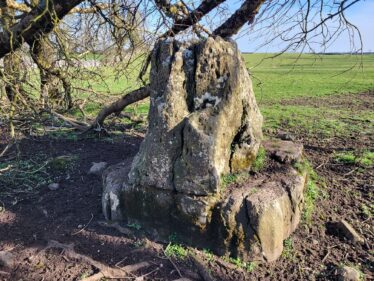 Ballycolgan Mass Rock Side View (GA042-017----) | Claire Loader