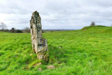 Largan Standing Stone Side View  | Claire Loader