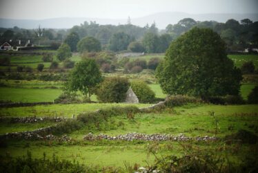 Gable End Remains of Murphy's Cottage | Claire Loader