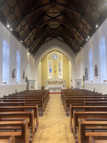 Interior of Caherlistrane Church | Photo: Liam Burke