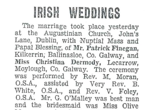 Irish Weddings: Finegan Dermody