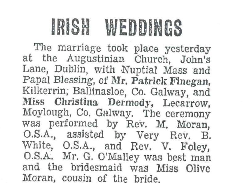 Irish Weddings: Finegan Dermody | Irish Press