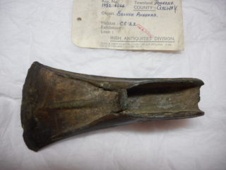 Doonaun Bronze age axe head
