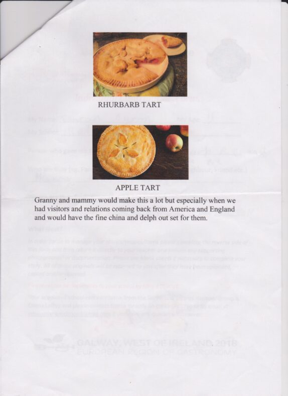 Rhubarb Tart