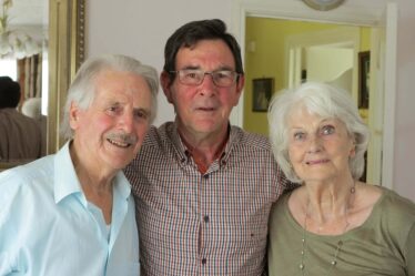Harry & Eileen McFadden with Sean Conneely