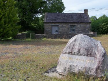 The Forge in Ballinalee where the blacksmith, Sean McKeown worked