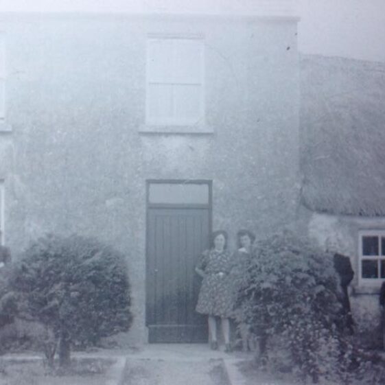 Mitchells home Derrylissane 1940 Mitchells home house Derrylissane 1940s | Courtesy of Patsy Laffey