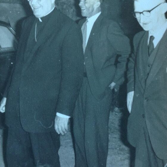 Bishop Hynes Tom Hynes Simon Mitchell 1960s Simon Mitchell on right