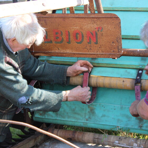Setting up traditional machinery
