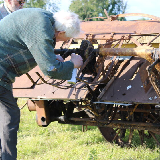 Oiling up traditional machine