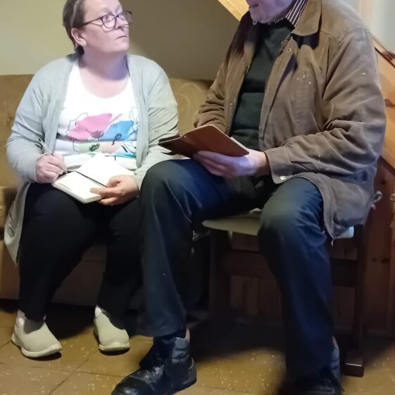 Emma Laffey interviewing Jack O Connor