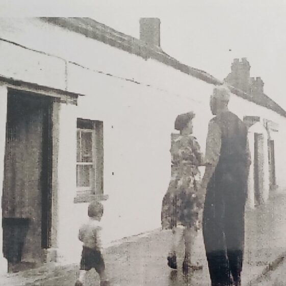 Adam Mathot Old original house Main St Duleek Co. Meath