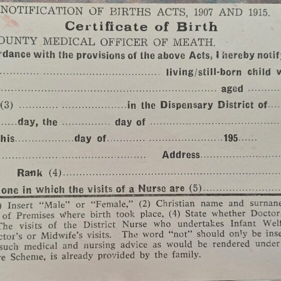 Certificate to register a birth Certificate to register a birth