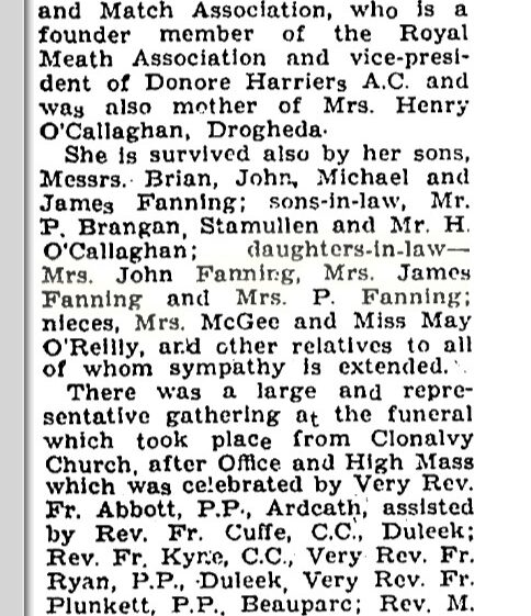 Obituary Notice 1964 