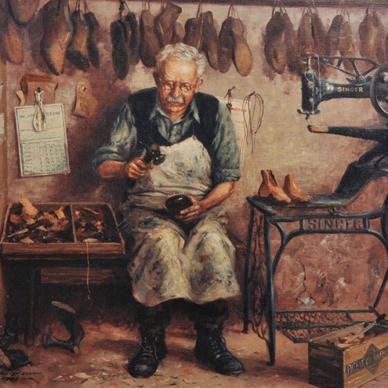 Title: THE SHOEMAKER | Artist: D Long