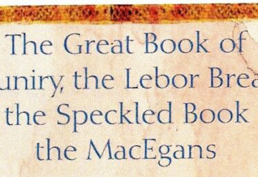 The Lebor Breac or the Speckled Book of the MacEgans