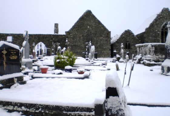 Winter Scenes in Abbey - January 2015