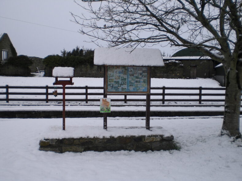 Village Green in the snow - January 2015