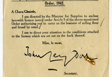 Licences - Permission to Trade
