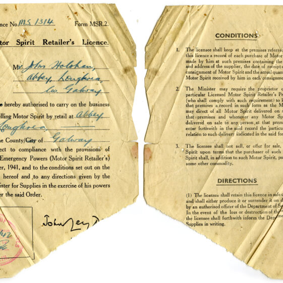 Shop Licenses and Receipts
