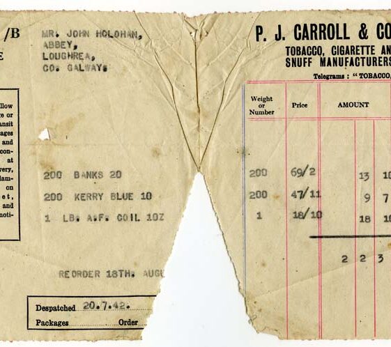 Shop Licenses and Receipts