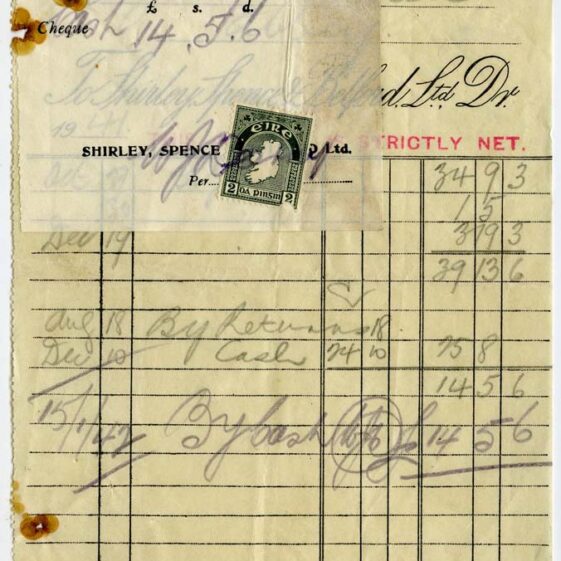Shop Licenses and Receipts