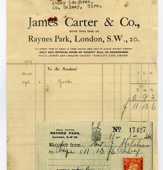 Shop Licenses and Receipts