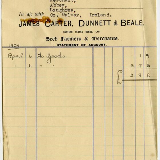 Shop Licenses and Receipts