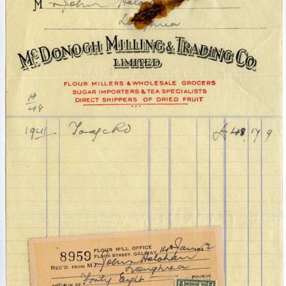 Shop Licenses and Receipts