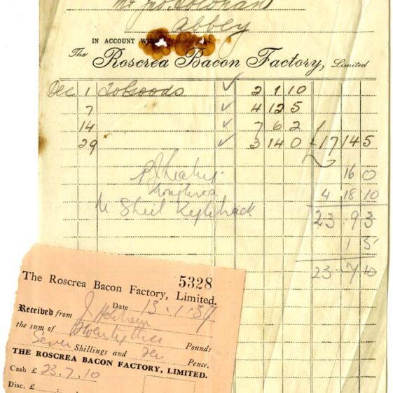 Shop Licenses and Receipts