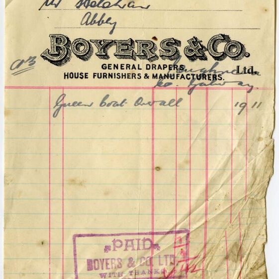 Shop Licenses and Receipts