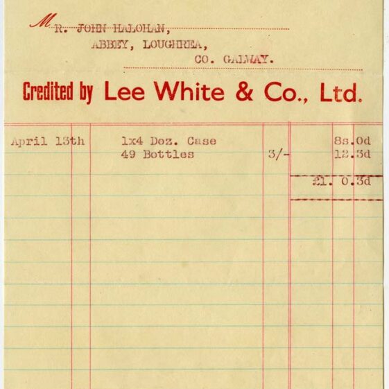 Shop Licenses and Receipts
