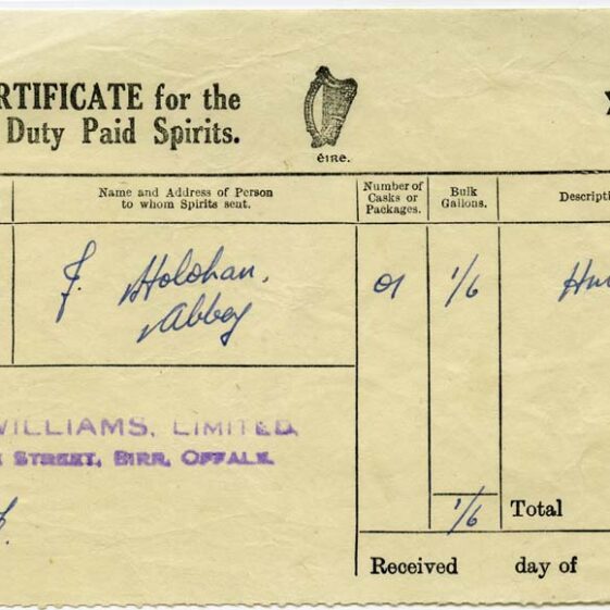 Shop Licenses and Receipts
