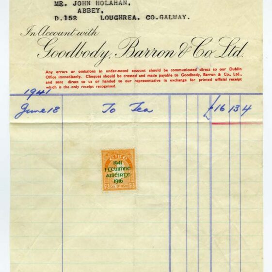 Shop Licenses and Receipts