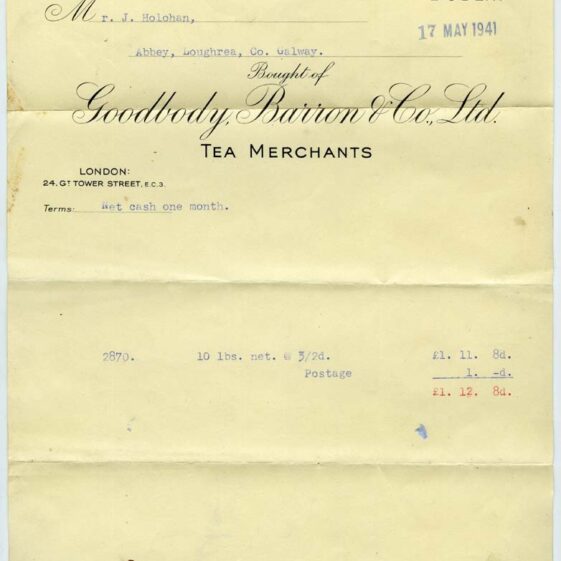 Shop Licenses and Receipts